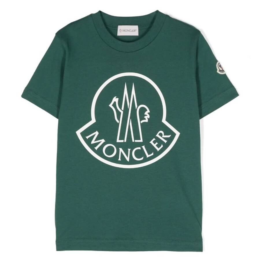 Kids Printed Logo Cotton T-Shirt