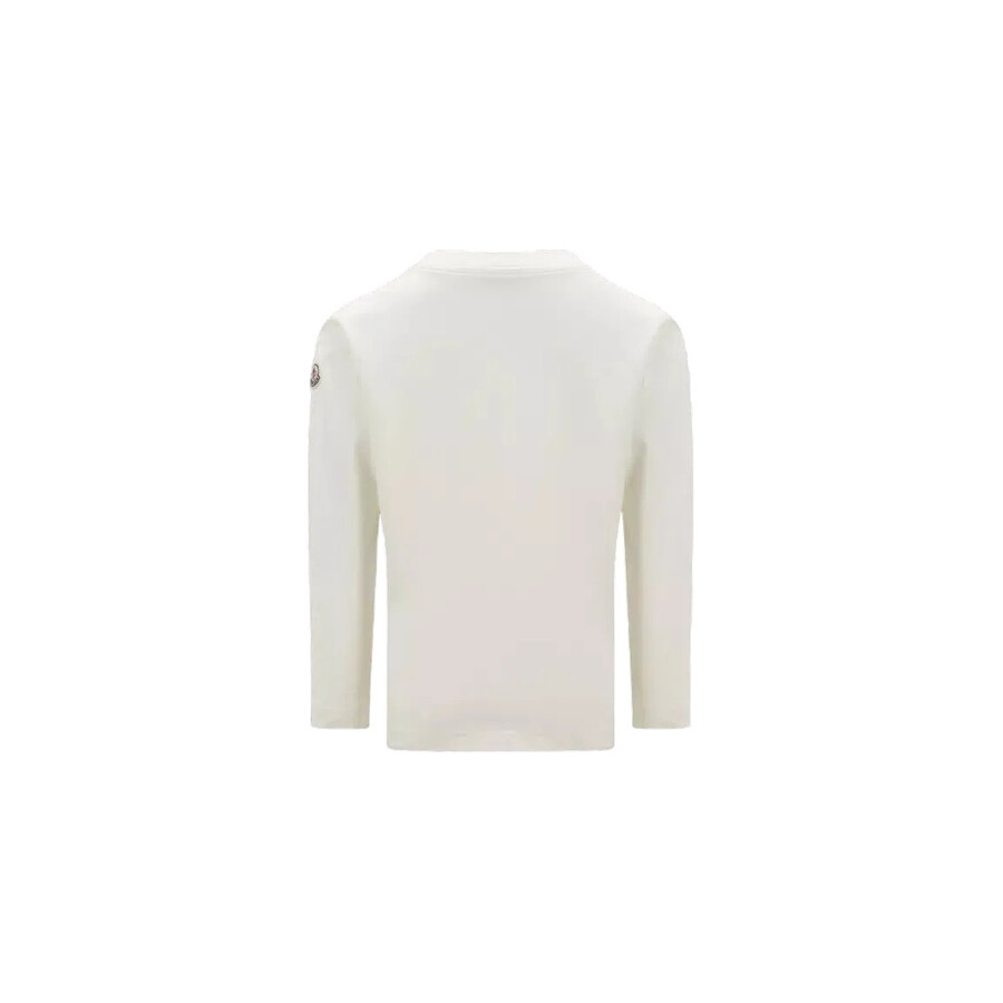 Moncler Kids Printed Long Sleeve T-shirt