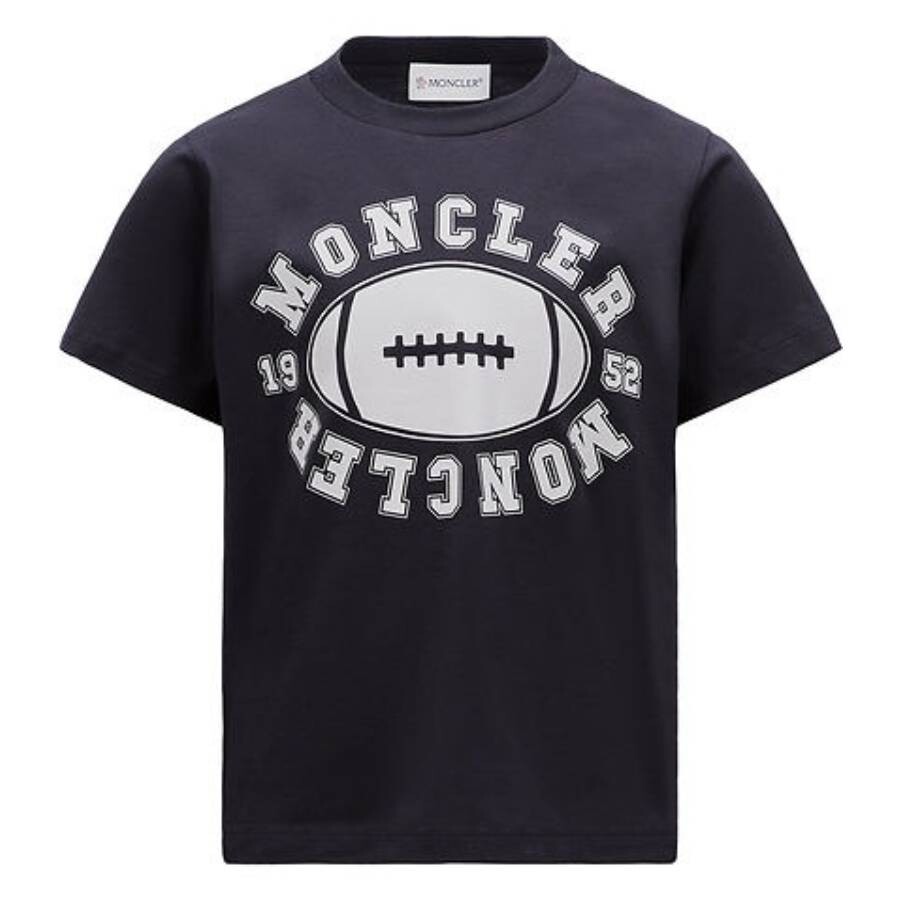 Kids Rugby Logo Patch T-Shirt