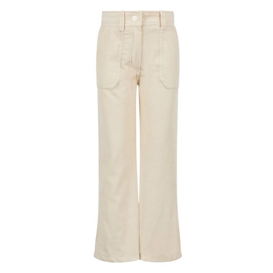 Kids Studded Logo Corduroy Pants