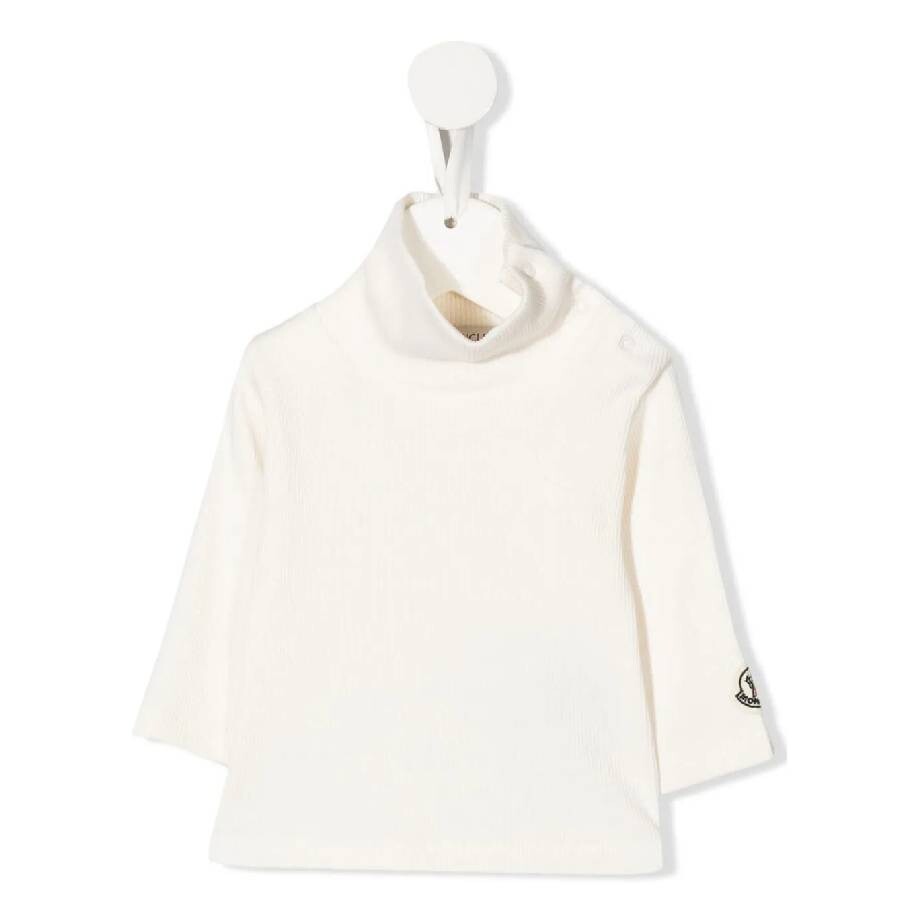 Kids White Turtleneck Cotton Top Kids White Turtleneck Cotton Top