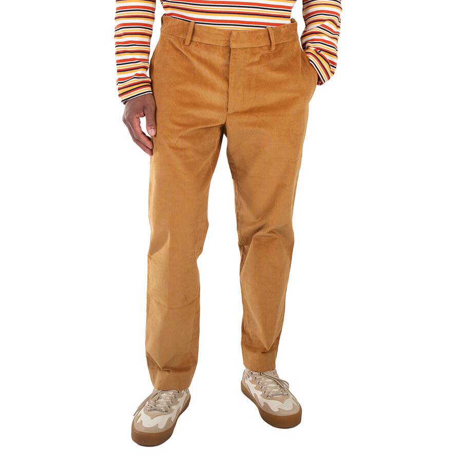 Logo Patch Corduroy Pants