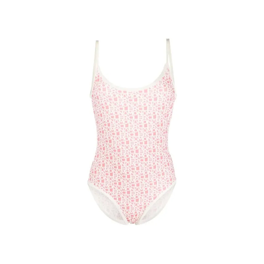 Logo Print Swimsuit