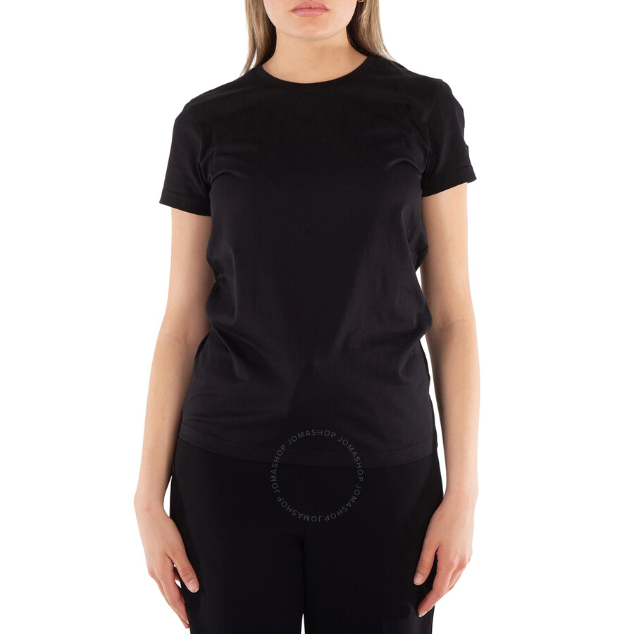 Tシャツ・カットソー MONCLER Women Tops K10938C0000889AUO 999 BLACK K10978C00009-83927-999-t-shirt