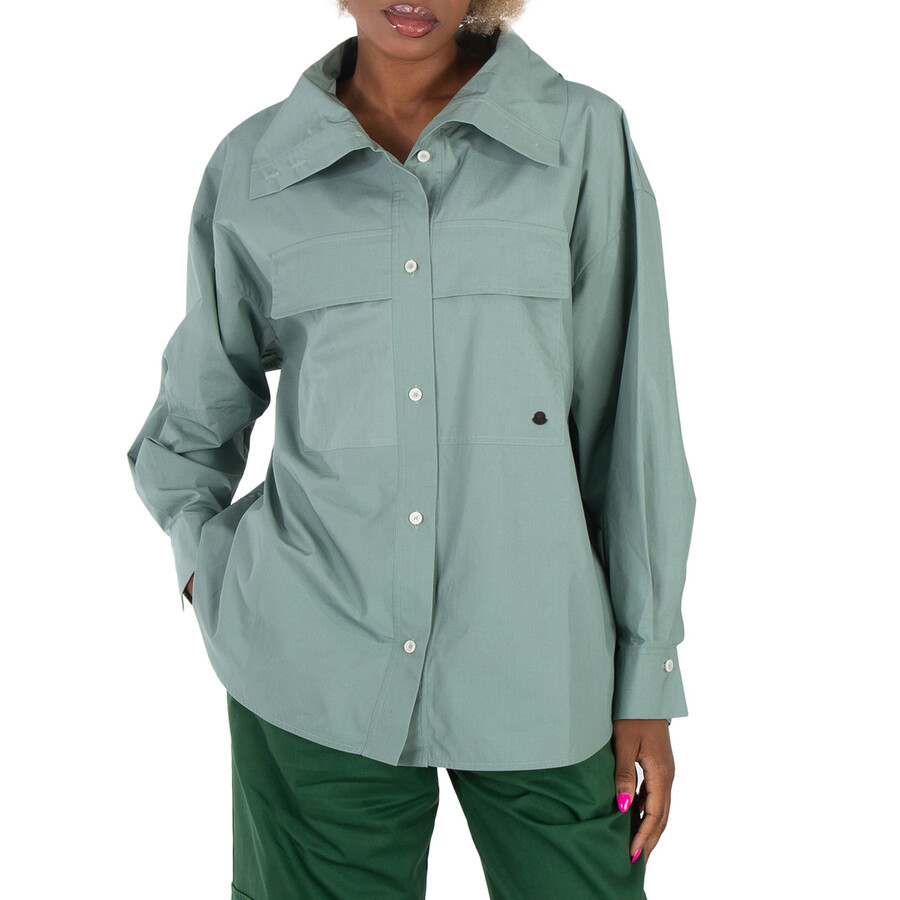 Logo-Patch Detail Shirt