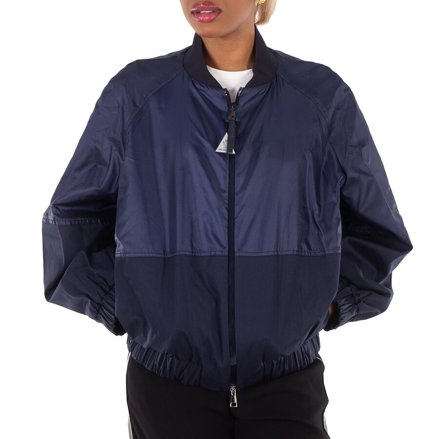 Moncler Long Sleeve Bomber Jacket, Brand Size 2 (Medium