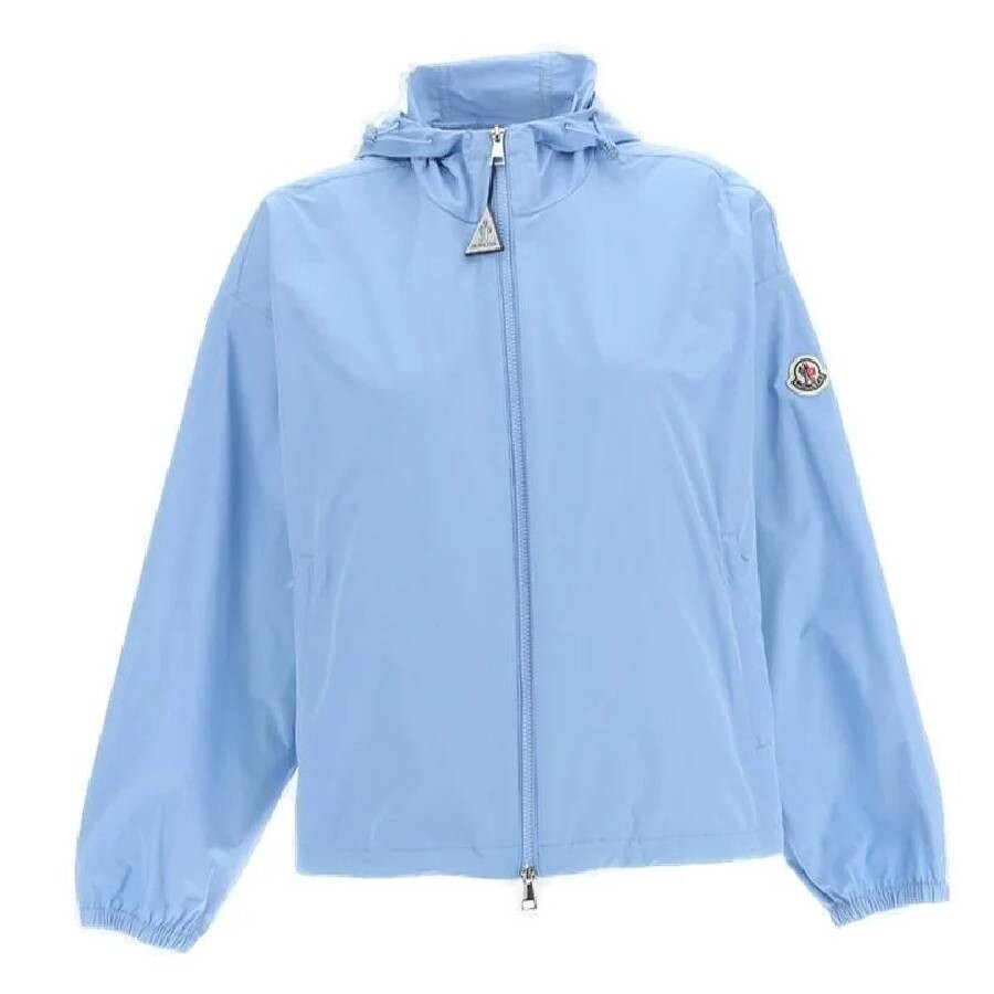 Long Sleeve Logo-Patch Jacket