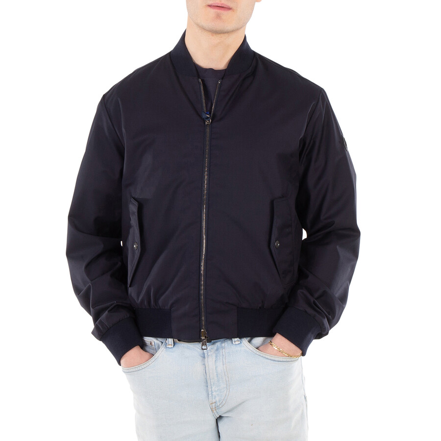 Long Sleeves Ribbed Collar Jacket