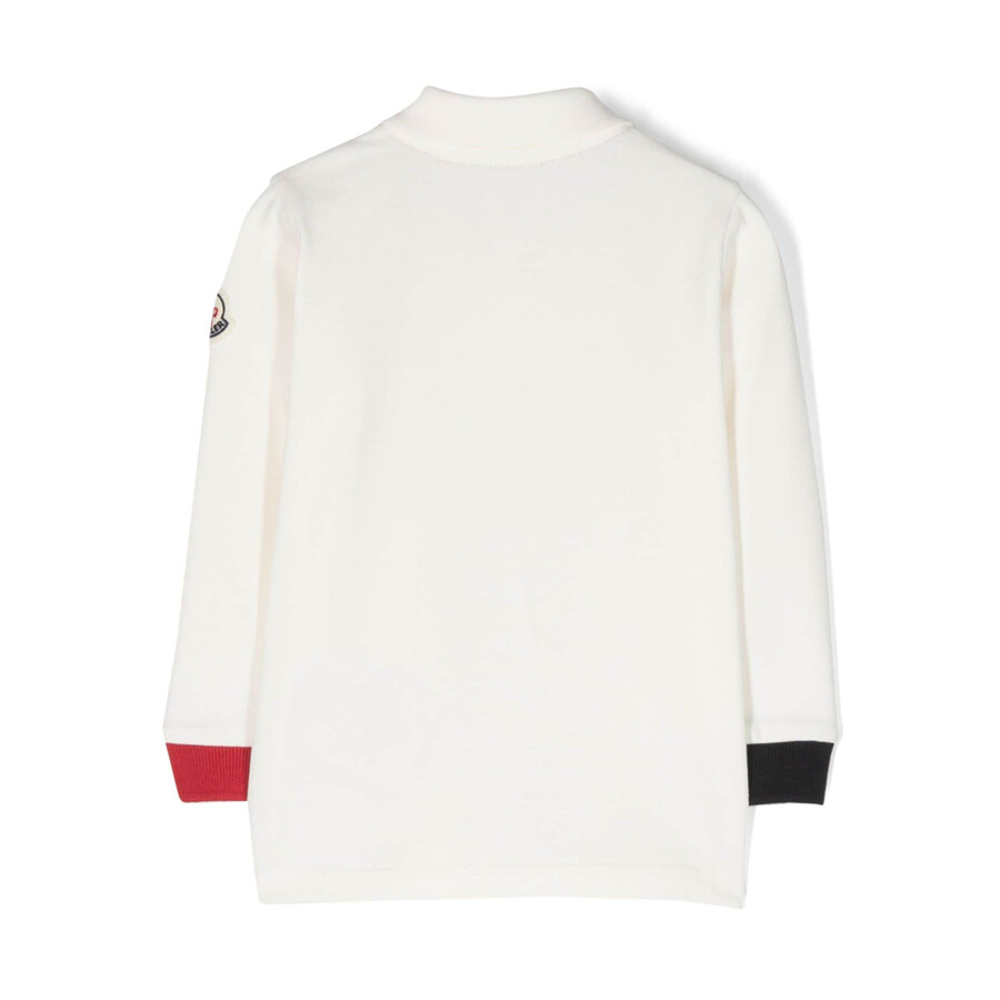 Moncler Long-sleeve Polo Shirt