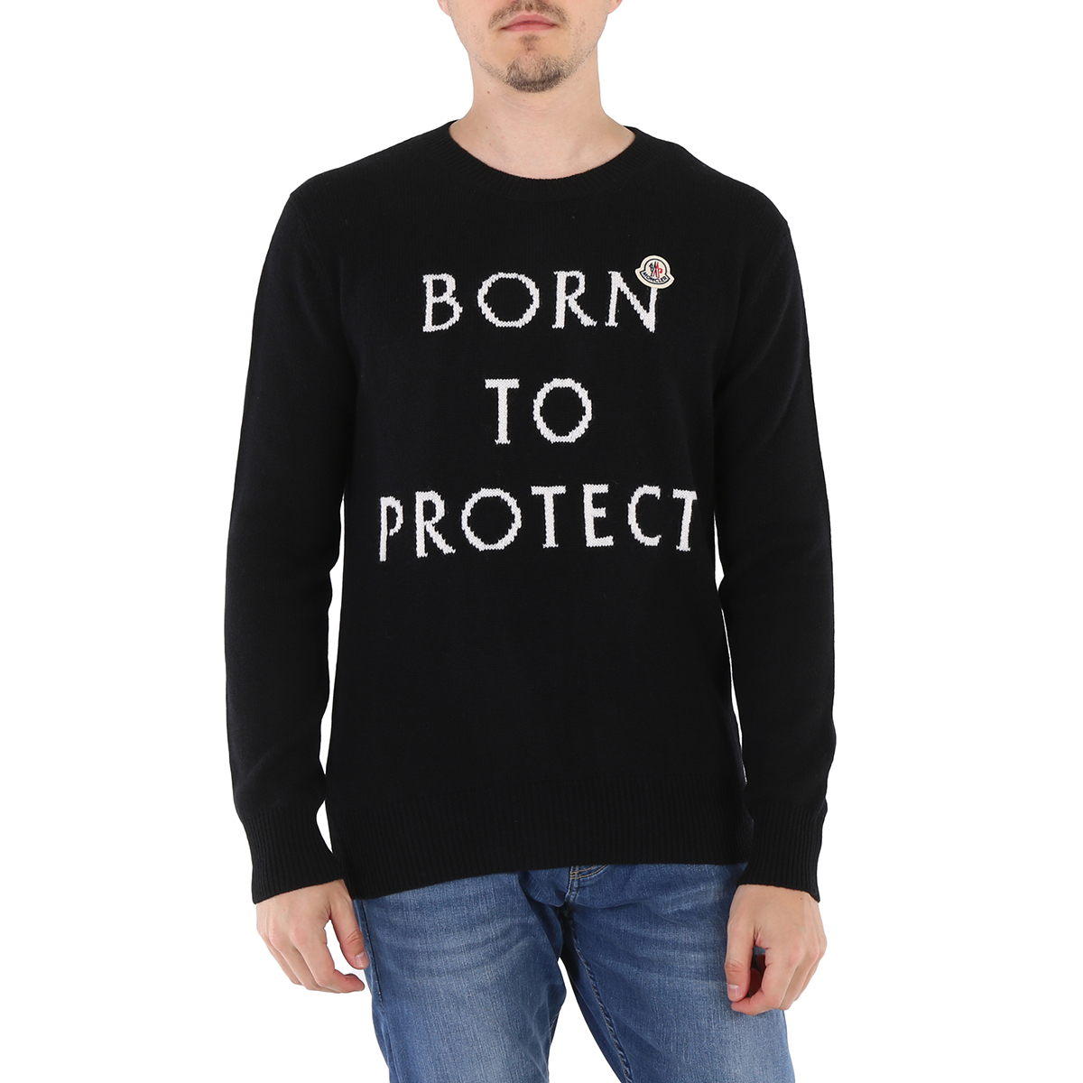 moncler born to protect t shirt