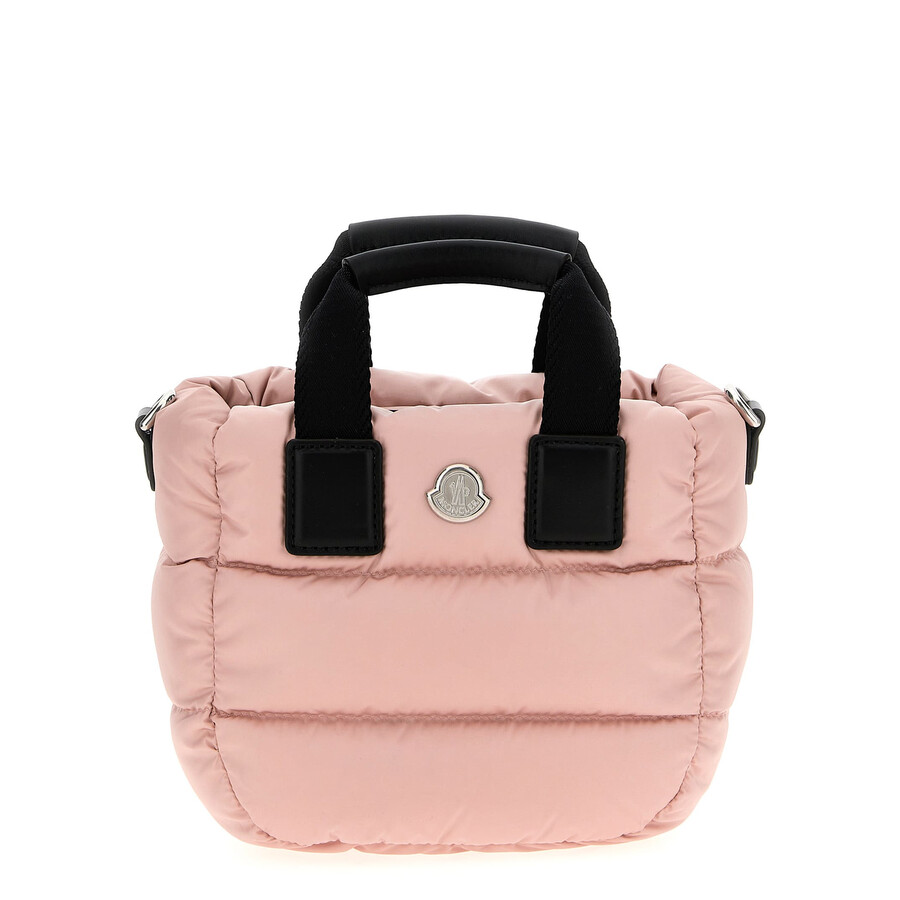 Moncler Pink Micro Caradoc Tote Bag In Pink