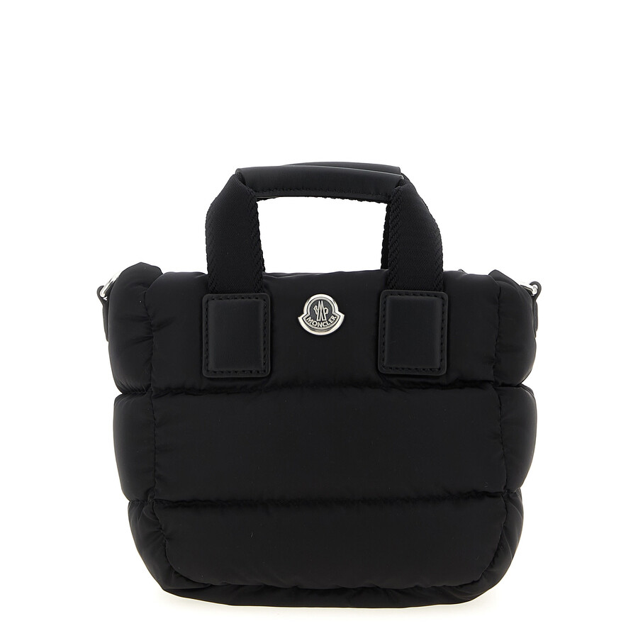 Moncler Micro Caradoc Handbag In Black