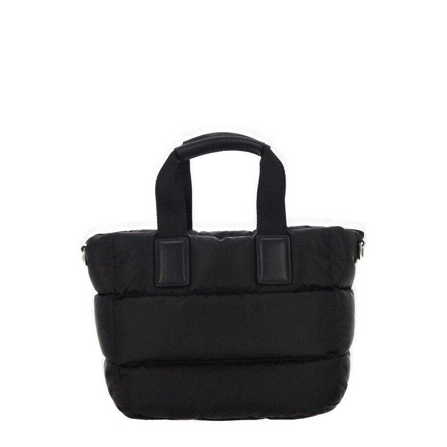 Moncler Mini Caradoc Tote Bag In Black