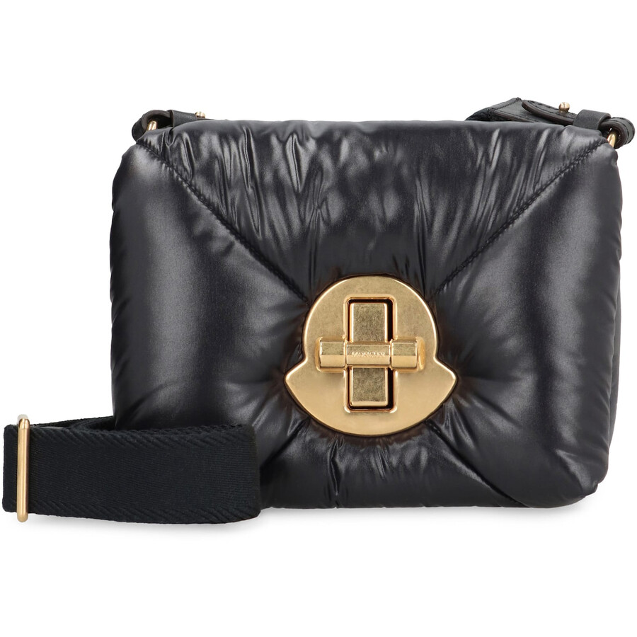 Moncler Mini Crossbody Bag In Black