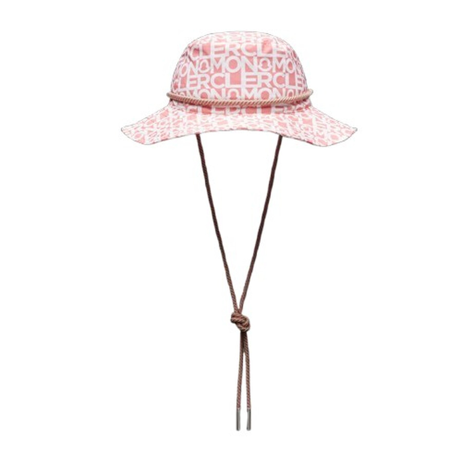 Nylon Logo Print Bucket Hat