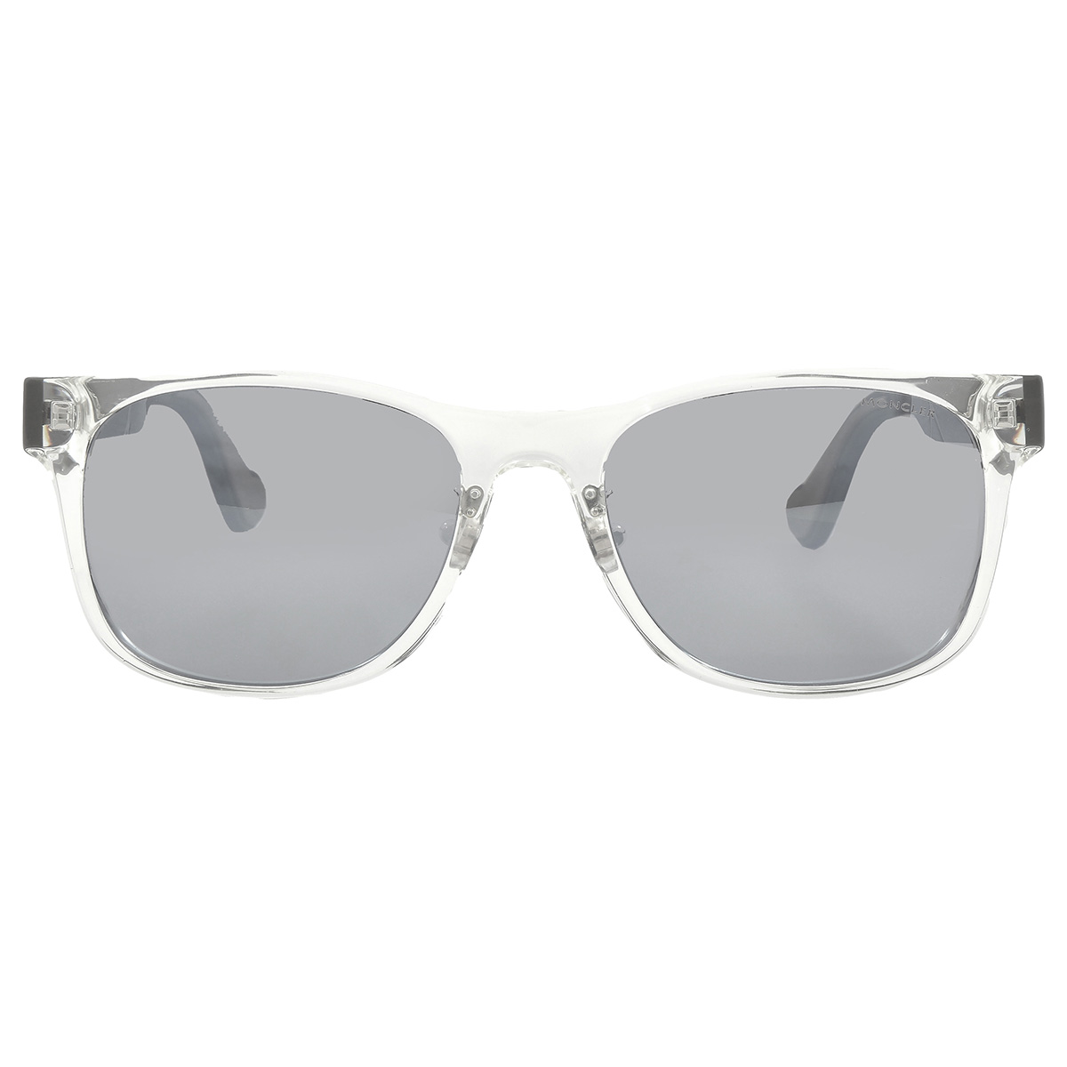 Moncler Polarized Smoke Oval Unisex Sunglasses ML0163-K 27D 57