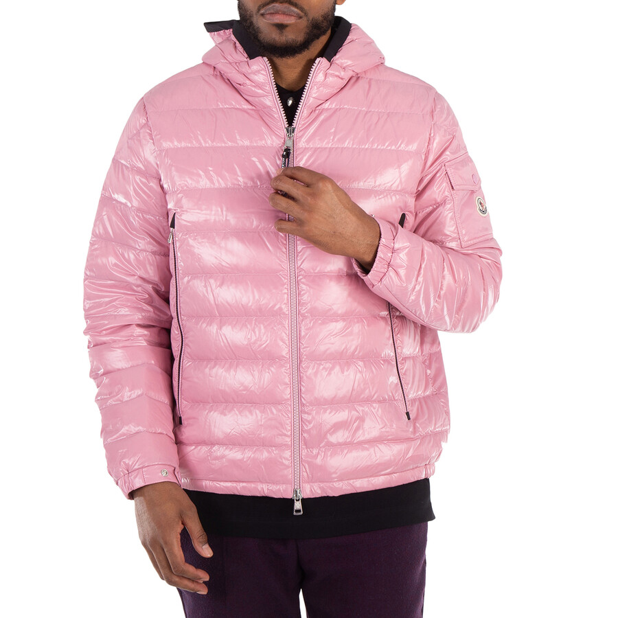 Moncler Quilted Logo-Print Padded Jacket, Brand Size 4 (X