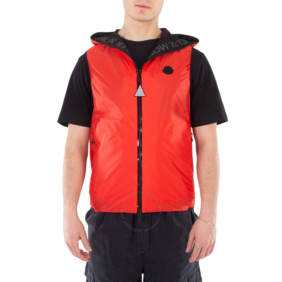 Moncler Reflective Logo Hooded Jacket, Brand Size 2 (Medium
