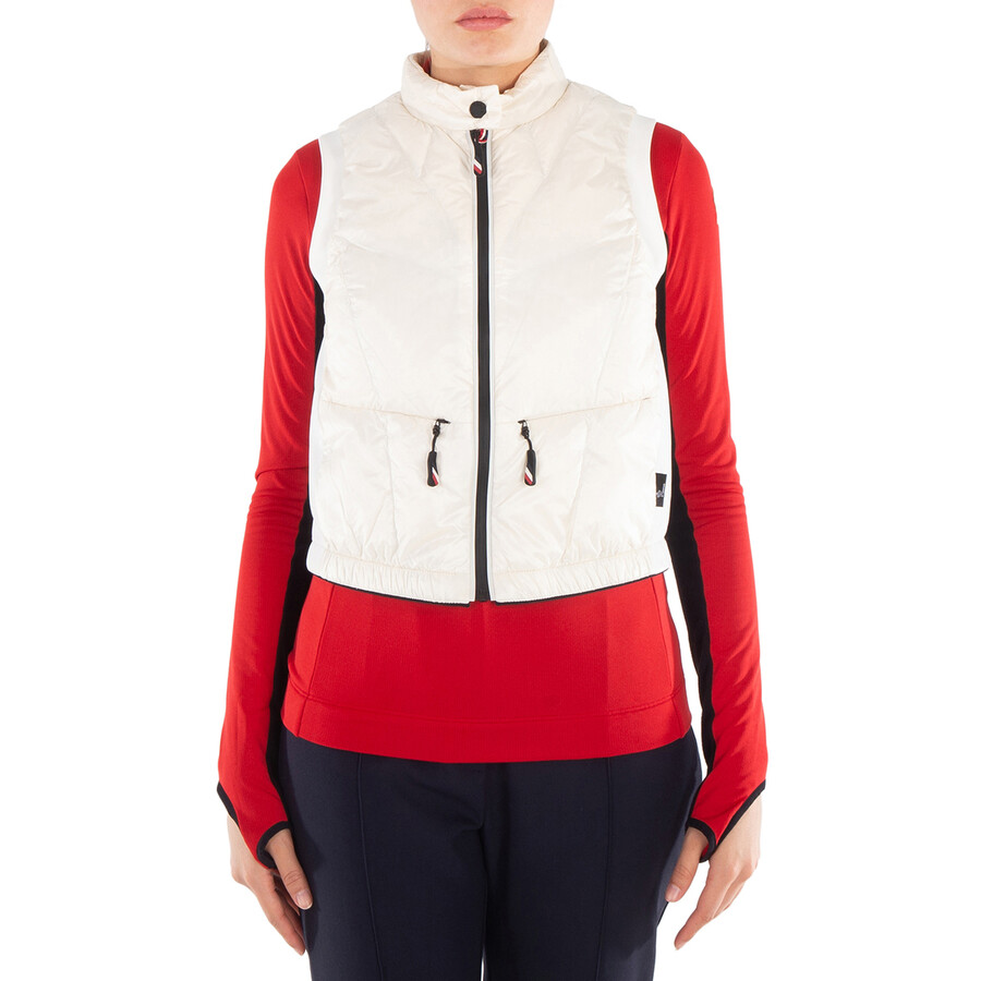Moncler Round Neck Padded Vest, Size Small I10988G00013