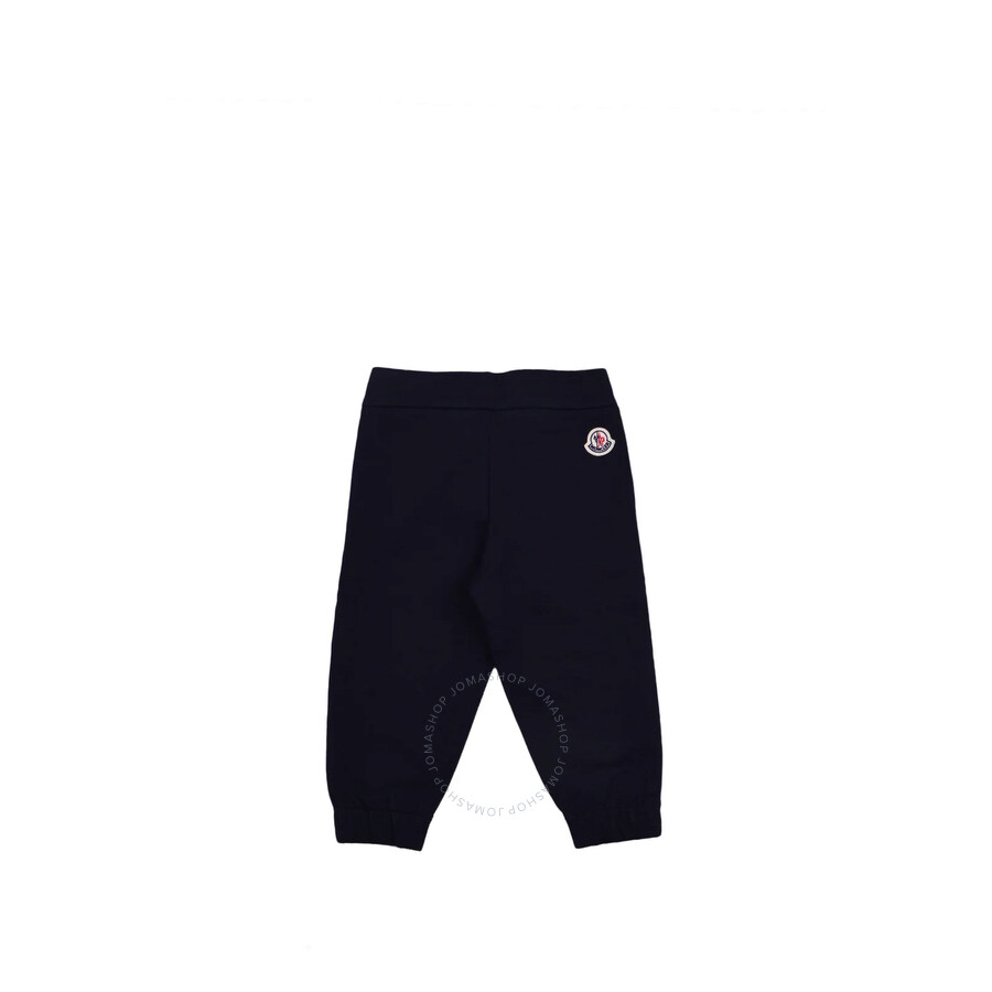 Moncler Straight Leg Track Pants In Blue
