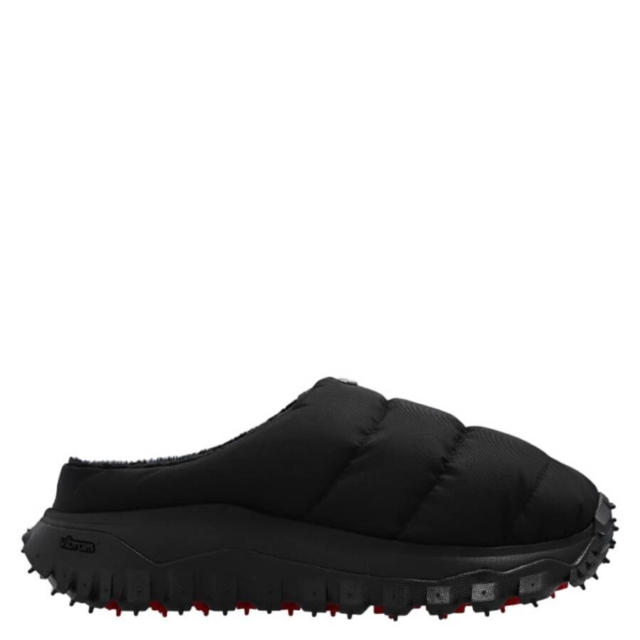 Moncler Trailgrip Apres Puffer Mules In Black | ModeSens