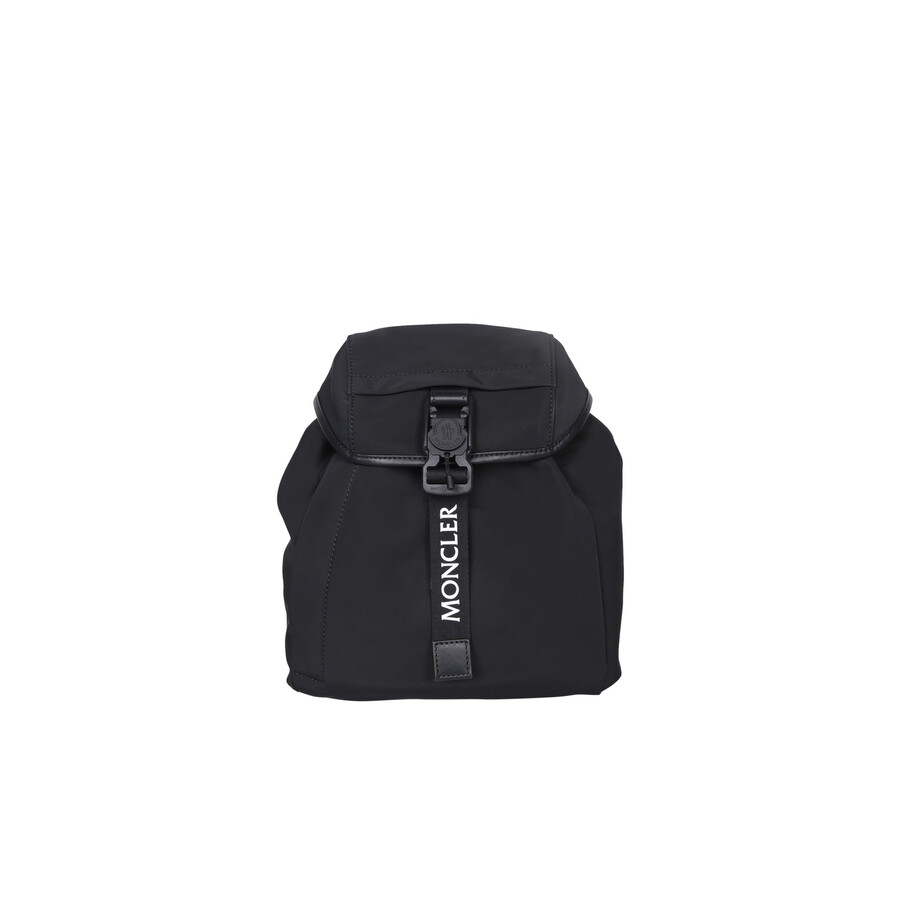 Moncler Trick Black Backpack In Black