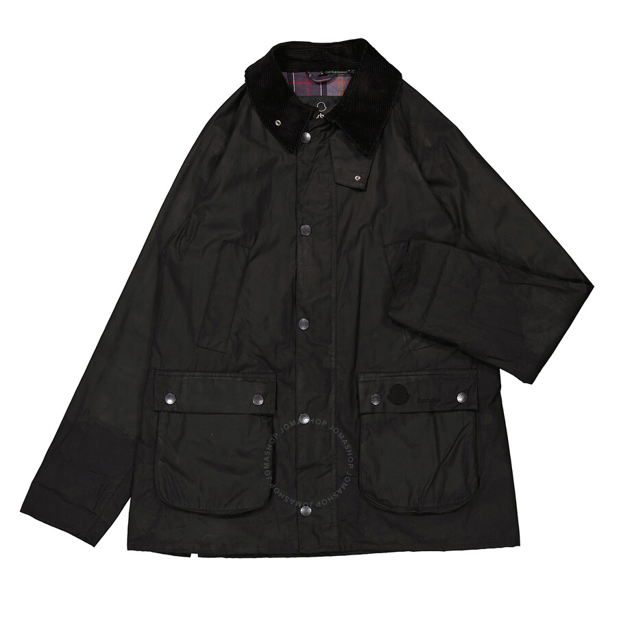 Moncler Wight Detachable Hood Short Down Jacket In Black