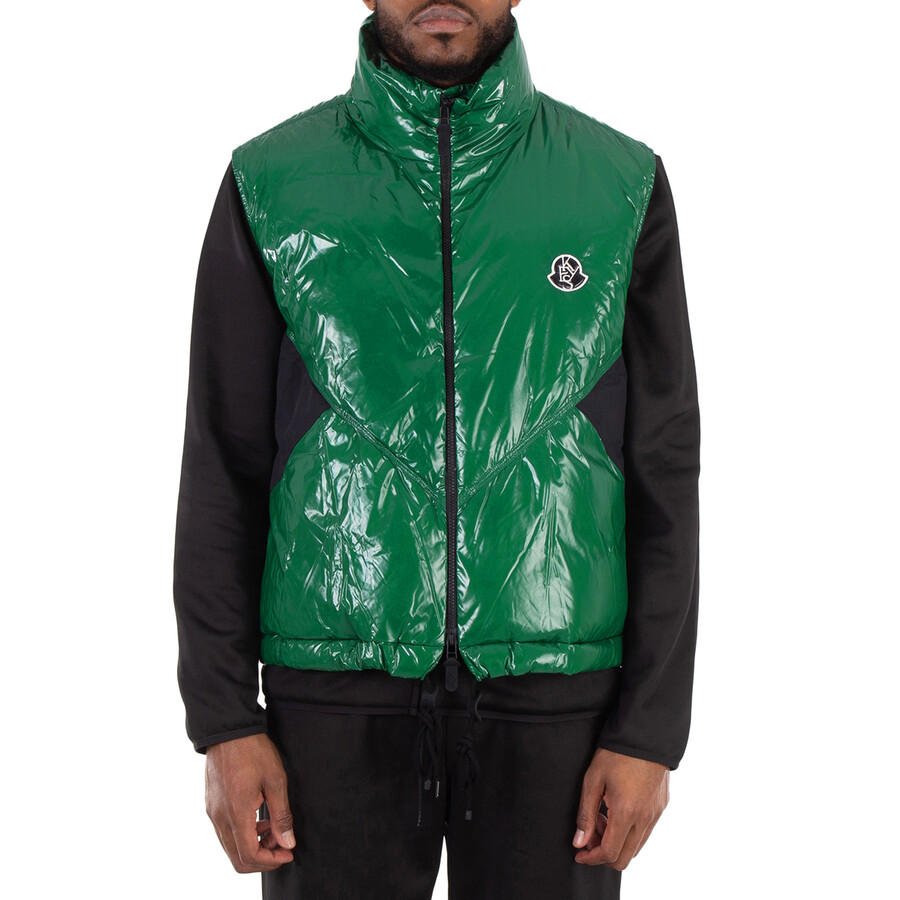 Moncler X Alicia Keys Chelsea Down Gilet In Green