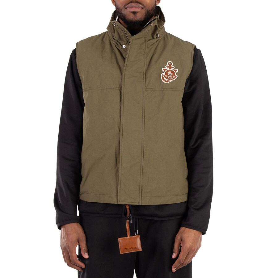 Moncler X Jw Anderson Tryfan Vest In Green