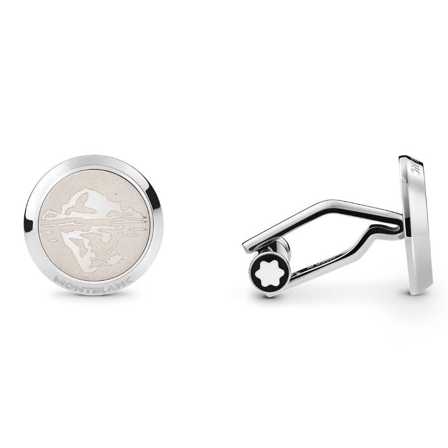 Montblanc 1858 Ice Sea Cufflinks