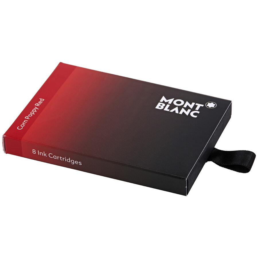 MontBlanc Corn Poppy Red Ink Cartridges