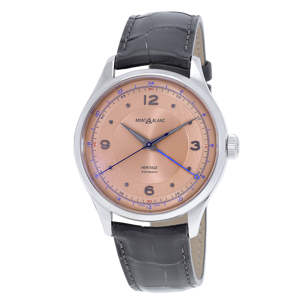 Montblanc Automatic Salmon Dial Men's Watch 119950 7612582323892