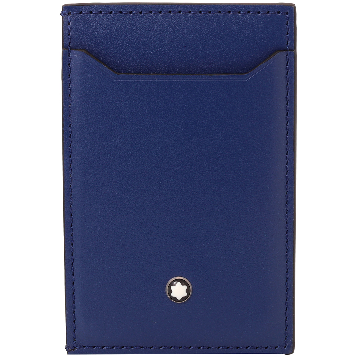 Montblanc Blue Leather Meisterstuck Pocket 3cc 129684 