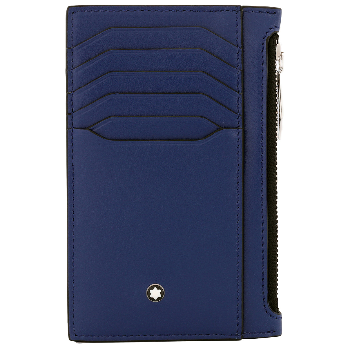 Montblanc Blue Leather Meisterstuck Pocket Holder 8CC 129687 