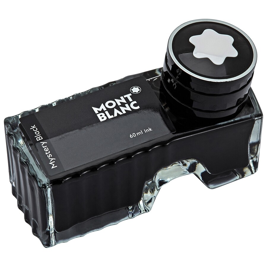 Montblanc Bottled Ink Refill Mystery Black 105190 105190.DNU