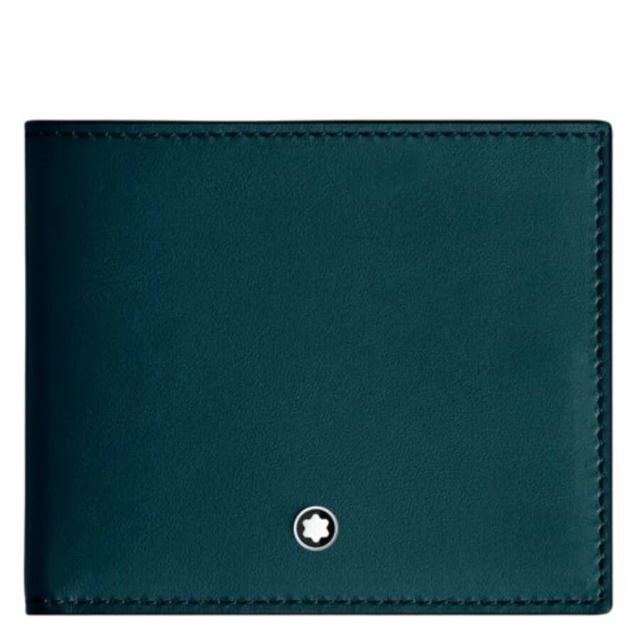 Montblanc Dark Pool Soft Trio 4cc Thin Leather Wallet