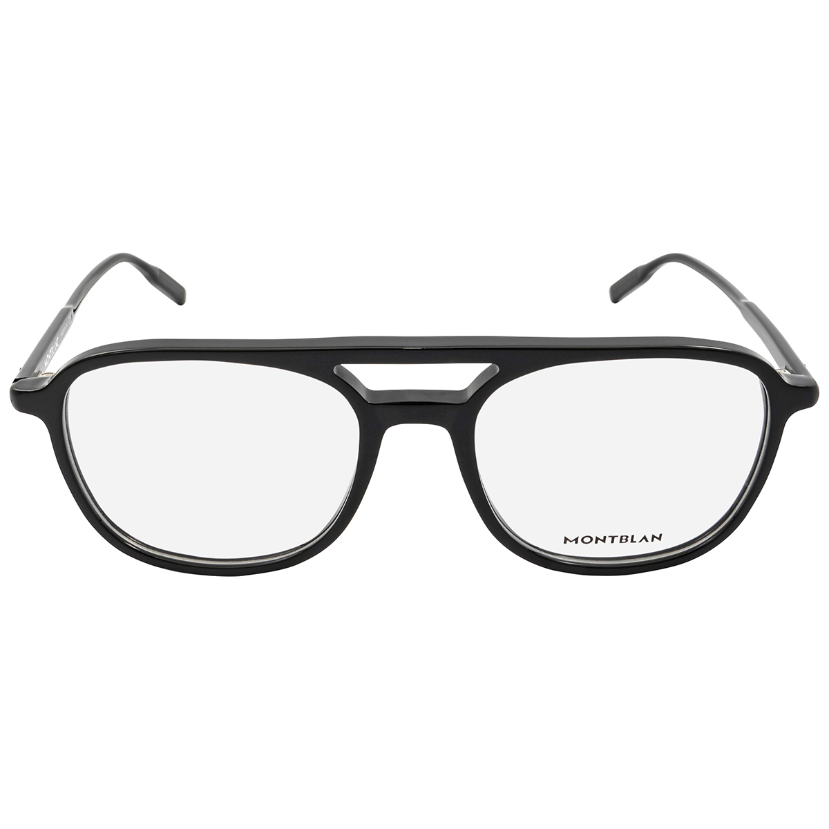 Montblanc Demo Pilot Unisex Eyeglasses MB0198O 001 55  display picture 1