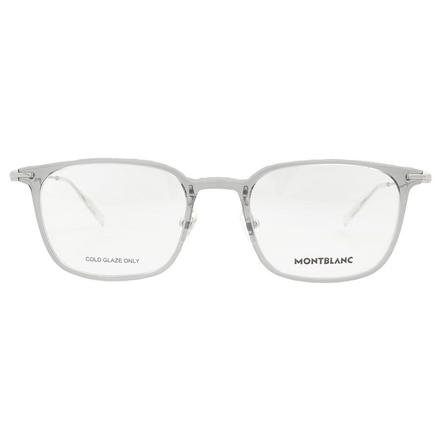 Montblanc Demo Rectangular Men's Eyeglasses Mb0100o 002 52