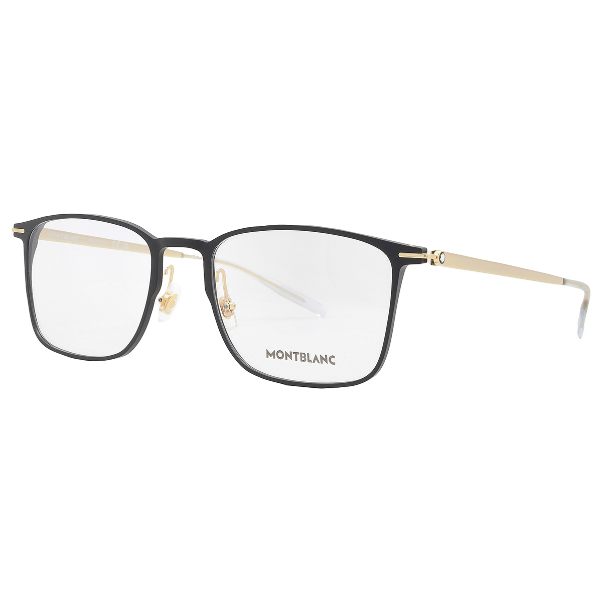 モンローM Montblanc Demo Rectangular Men's Eyeglasses MB0193O 002 55
