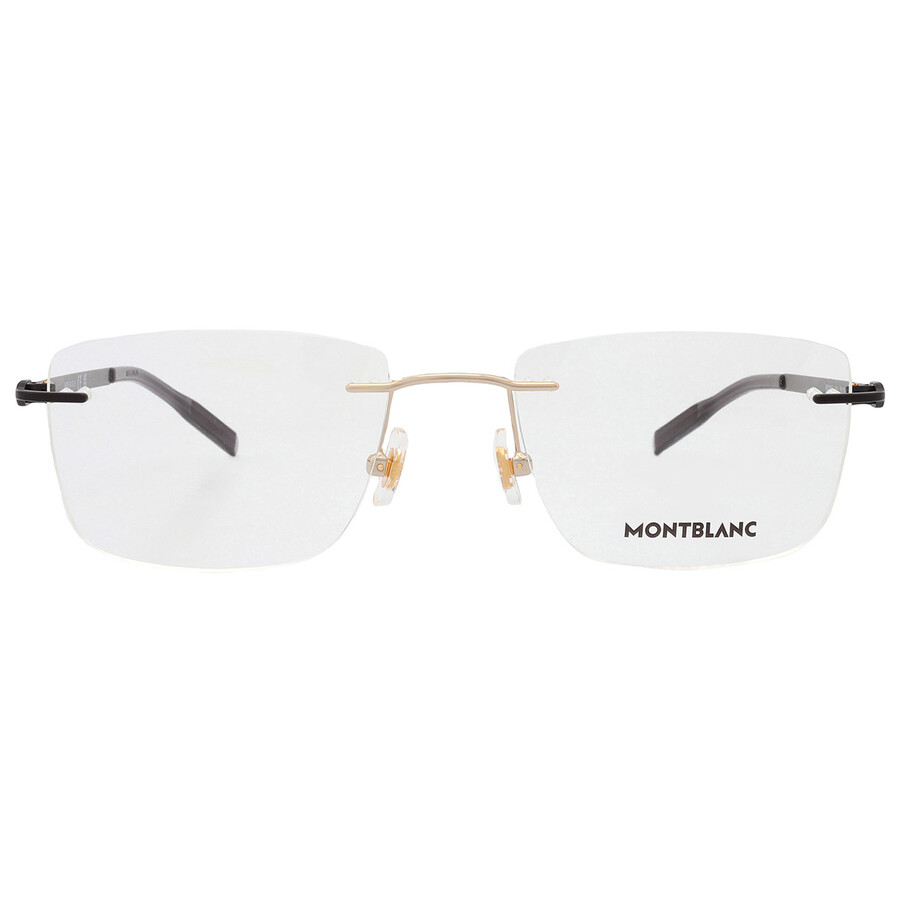 Montblanc Demo Rectangular Men's Eyeglasses Mb0281o 001 53