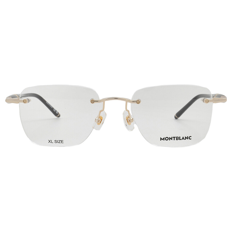 Montblanc Demo Rectangular Men's Eyeglasses Mb0346o 001 53