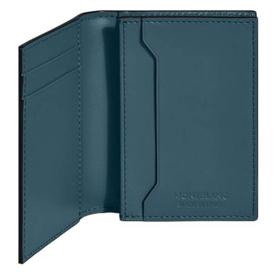 Montblanc Extreme 3.0 Leather Card Holder In Blue