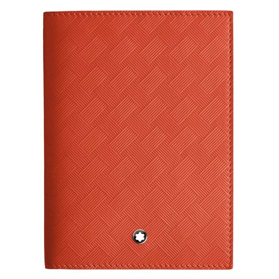 Montblanc Extreme 3.0 Leather Passport Holder In Orange