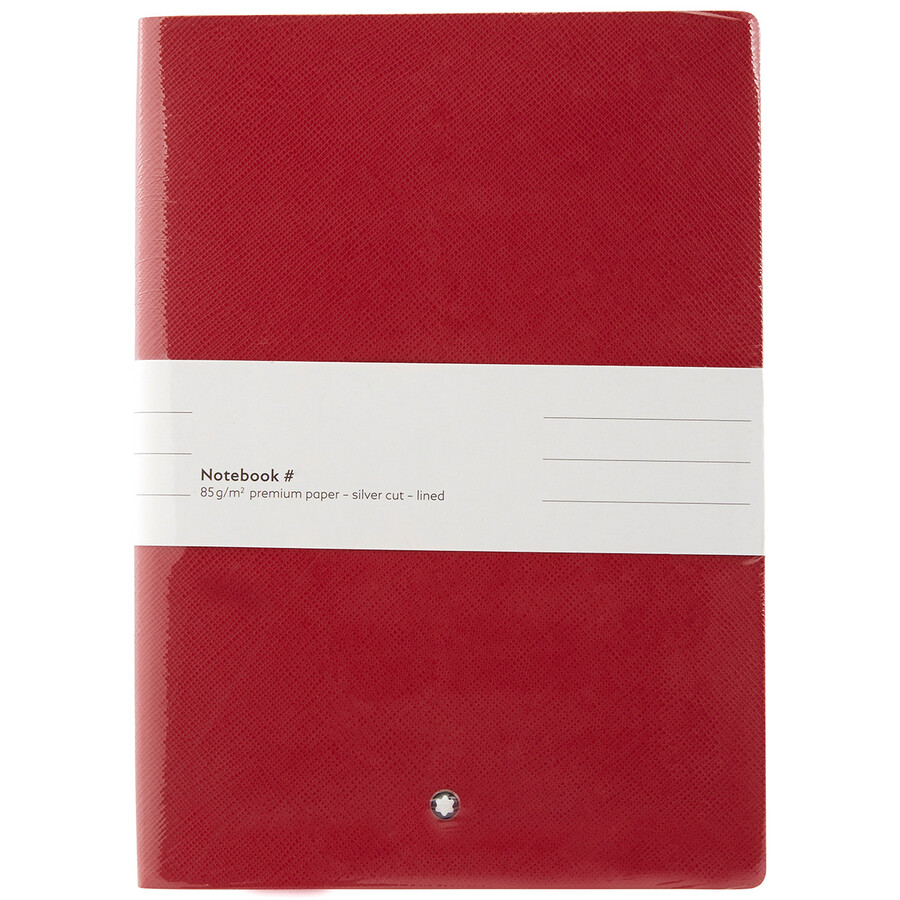 Montblanc Fine Stationery Notebook In Red