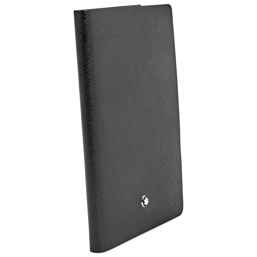Montblanc Fine Stationery Notebook #148 Black In Black