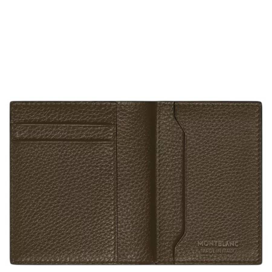 MONTBLANC 그레인 가죽 4cc 카드 홀더