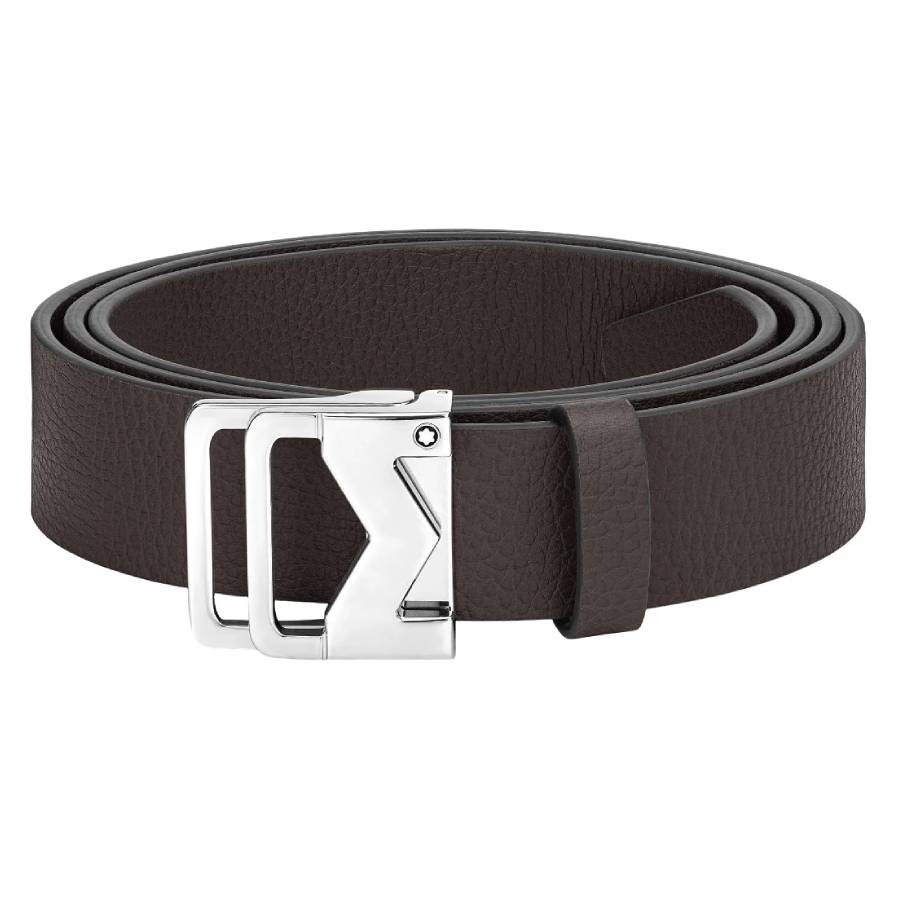 Grainy Ebony 35mm Leather Belt Grainy Ebony 35mm Leather Belt
