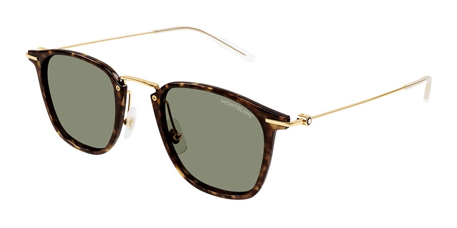 Montblanc Green Square Men's Sunglasses MB0295S 002 49
