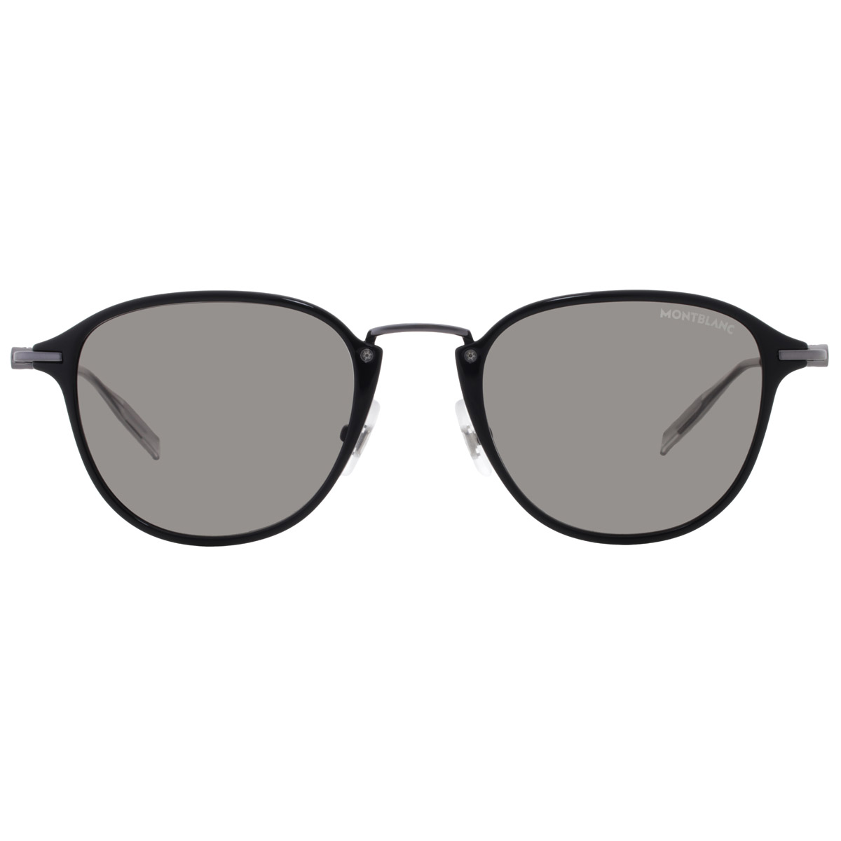 Montblanc Grey Oval Men's Sunglasses MB0155S 008 51 889652480718