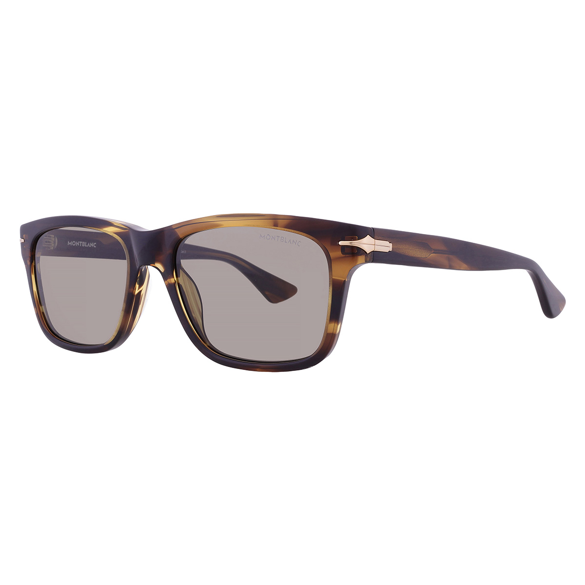 G*t様 MONTBLANC 2本セット ⑤⑨ Montblanc Grey Square Men's Sunglasses MB0263S 006 54 889652512396